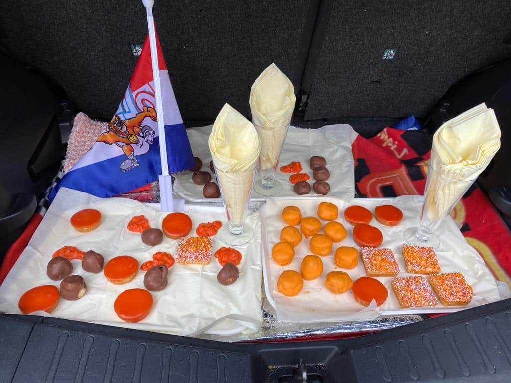 Koningsdag voor de donderdag dames